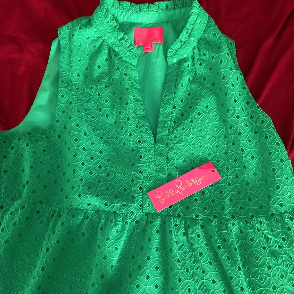 Lilly Pulitzer eyelet dress, XL